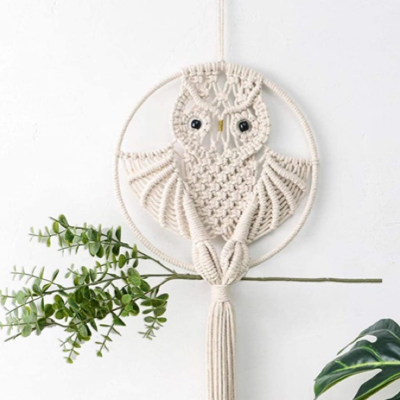 Other - Macramé owl wall hanging